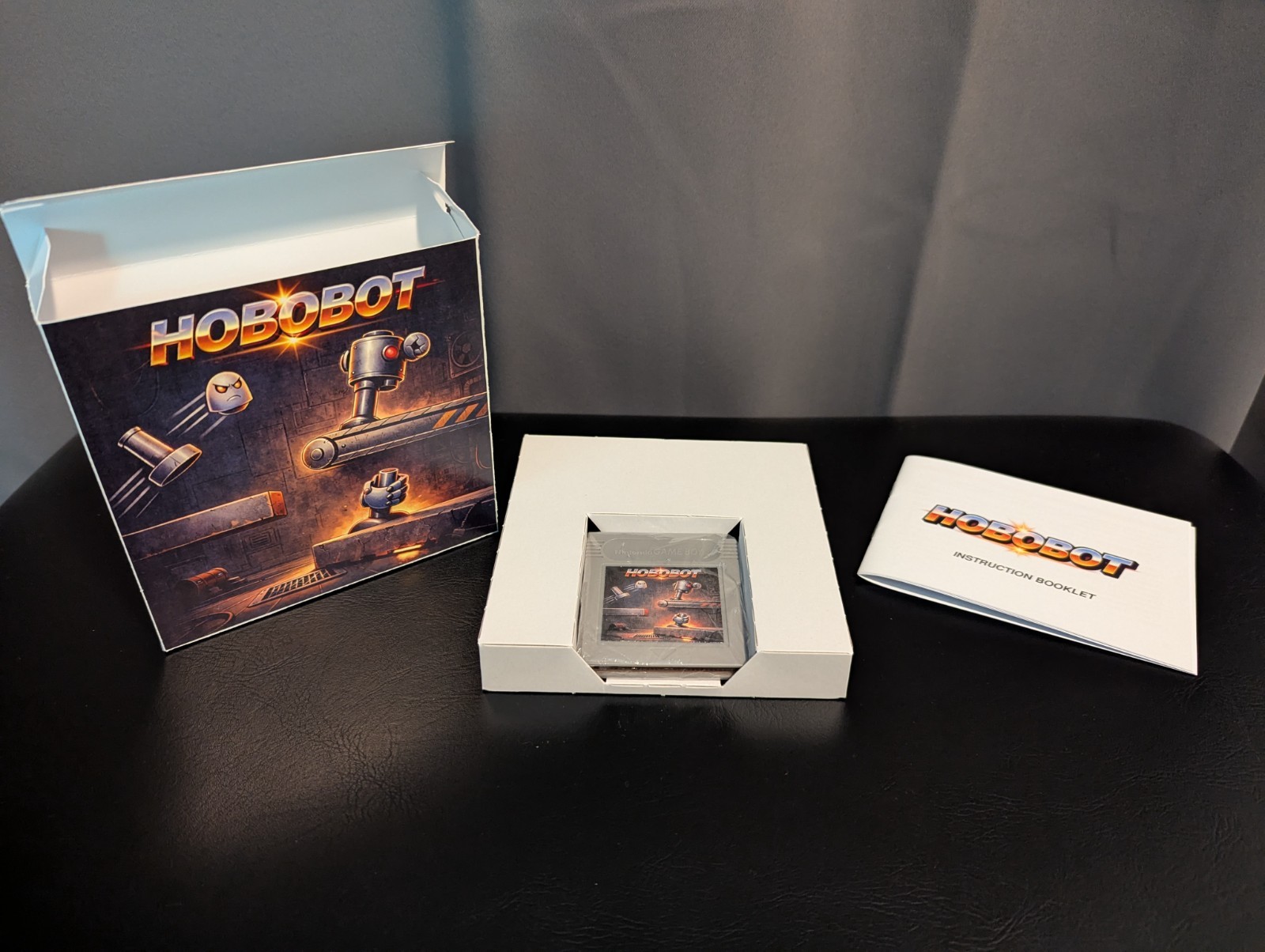 Hobobot – A new indie game for the Game Boy! Assemble your robot!