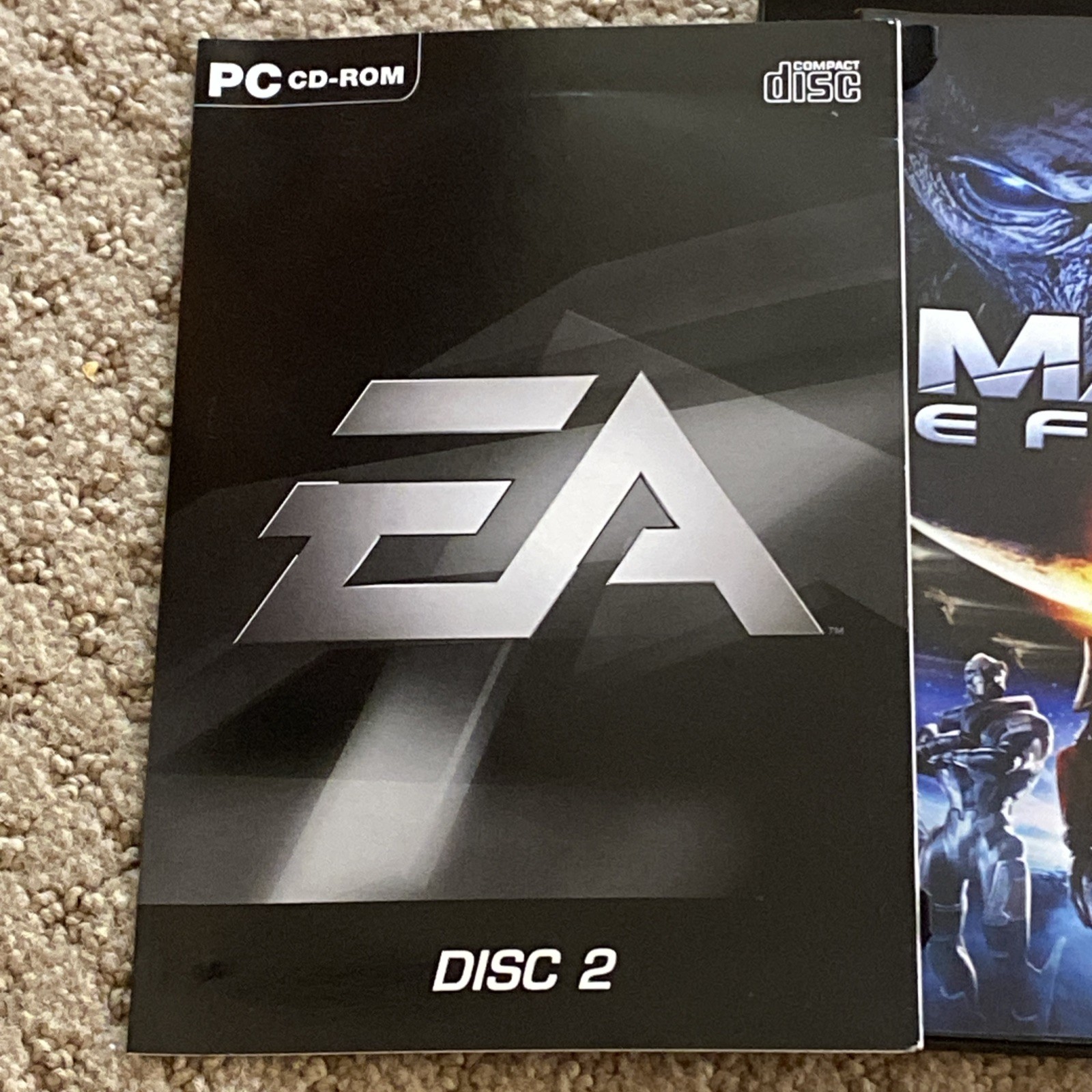PC DVD Game Bundle Mass Effect + Fallout 3 PC Games MA15+ VGC PAL E. CLEARANCE