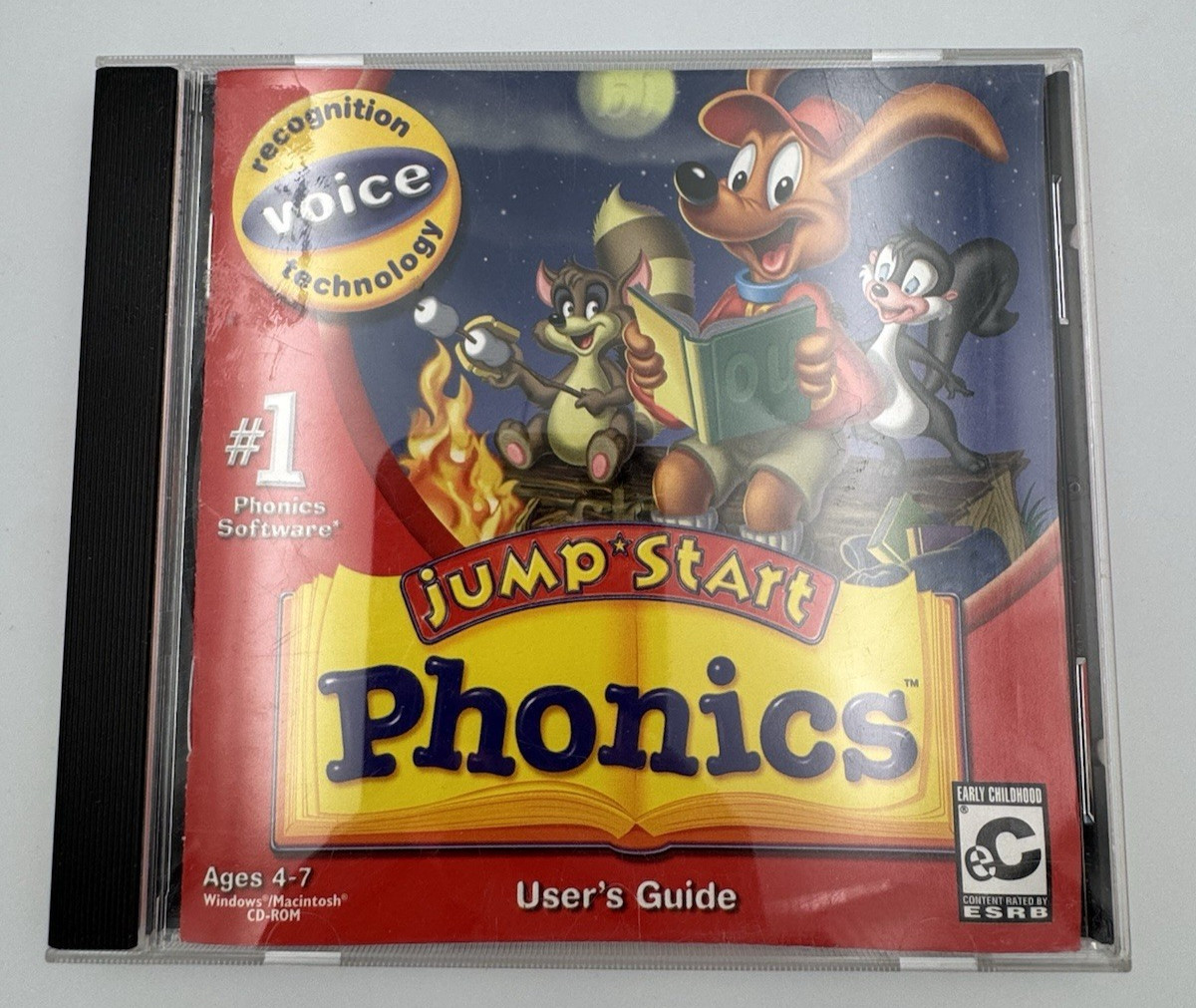 JumpStart Phonics PC CD ROM Ages 4 7 Windows Mac Complete Educational Game
