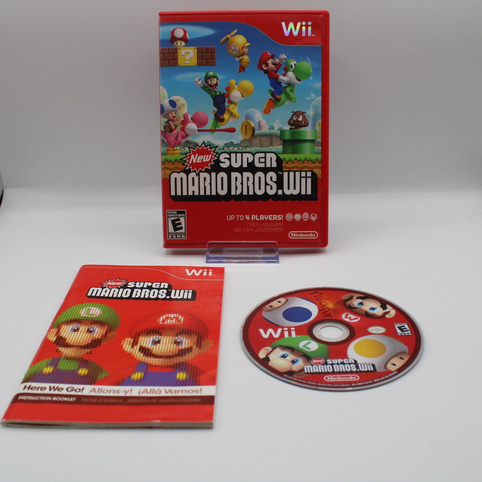 *Refurbished* New Super Mario Bros Wii (Nintendo Wii) – CIB – 1 Year Warranty!
