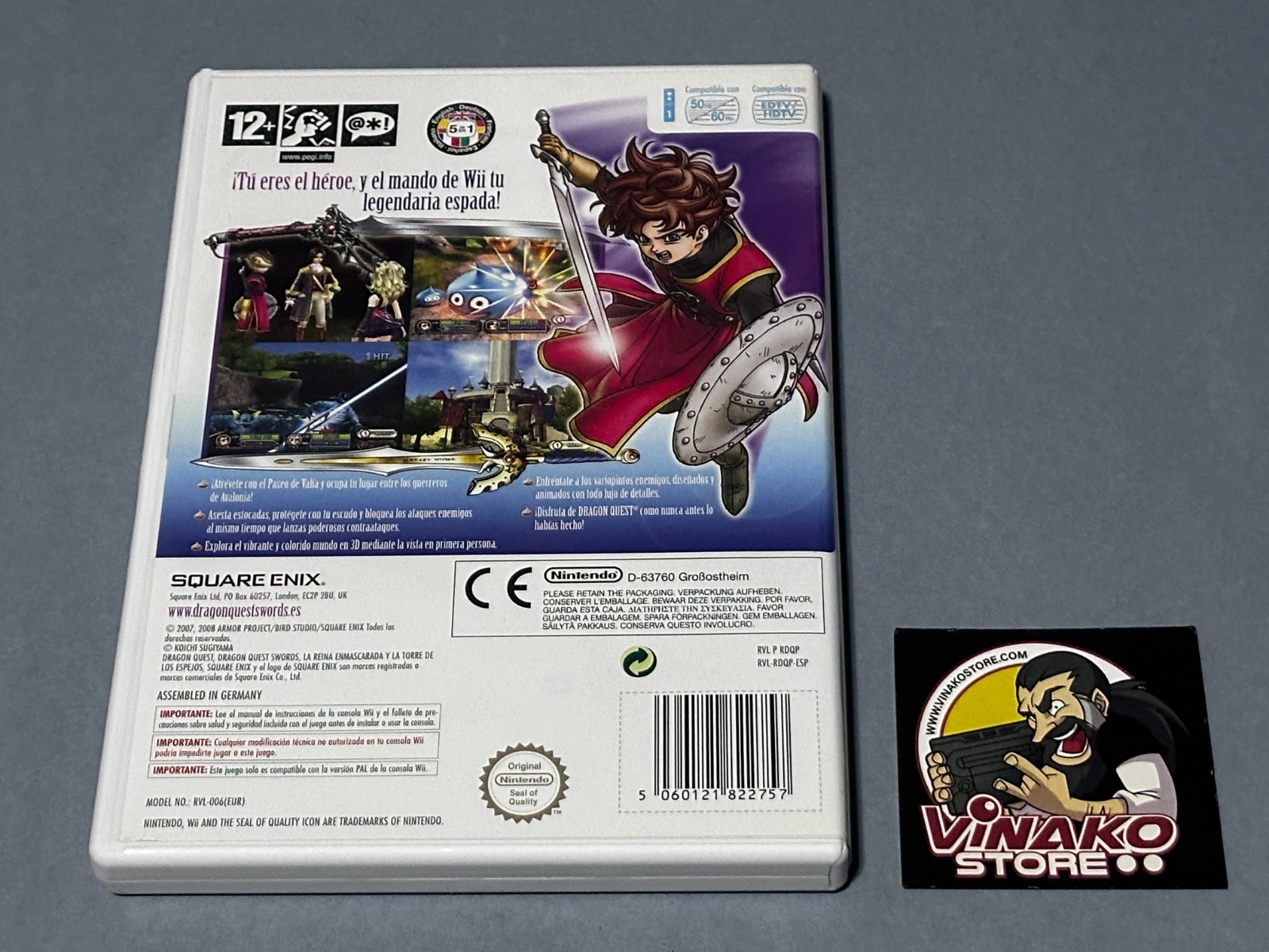 Dragon Quest: Swords Nintendo Wii PAL Italy