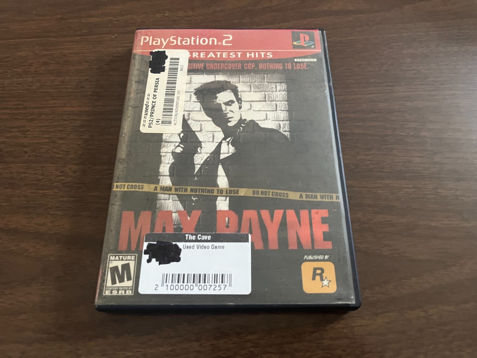 Max Payne (Sony PlayStation 2, 2001) BOX ONLY