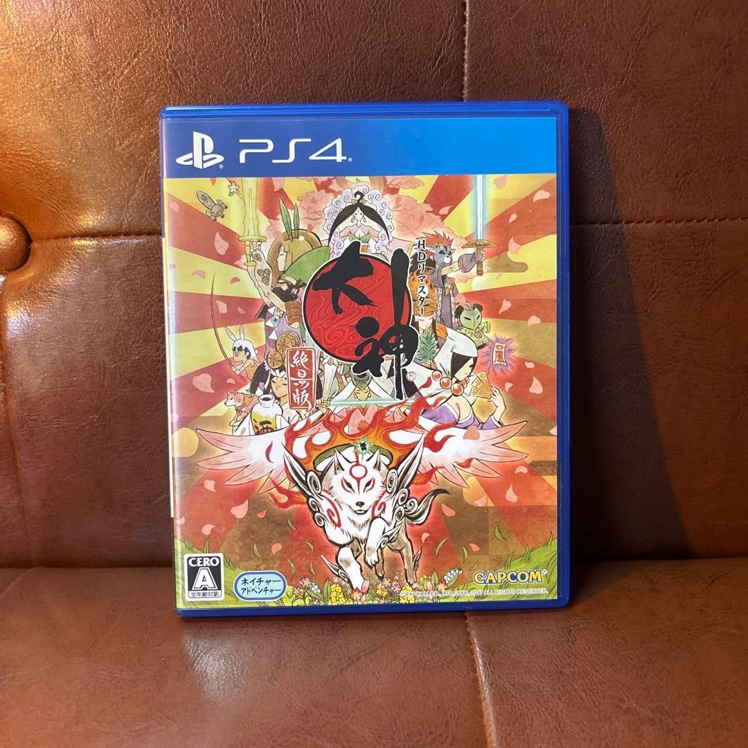 Capcom Okami HD PS4 Video Game Japan Import NTSCJ Rare Edition Authentic