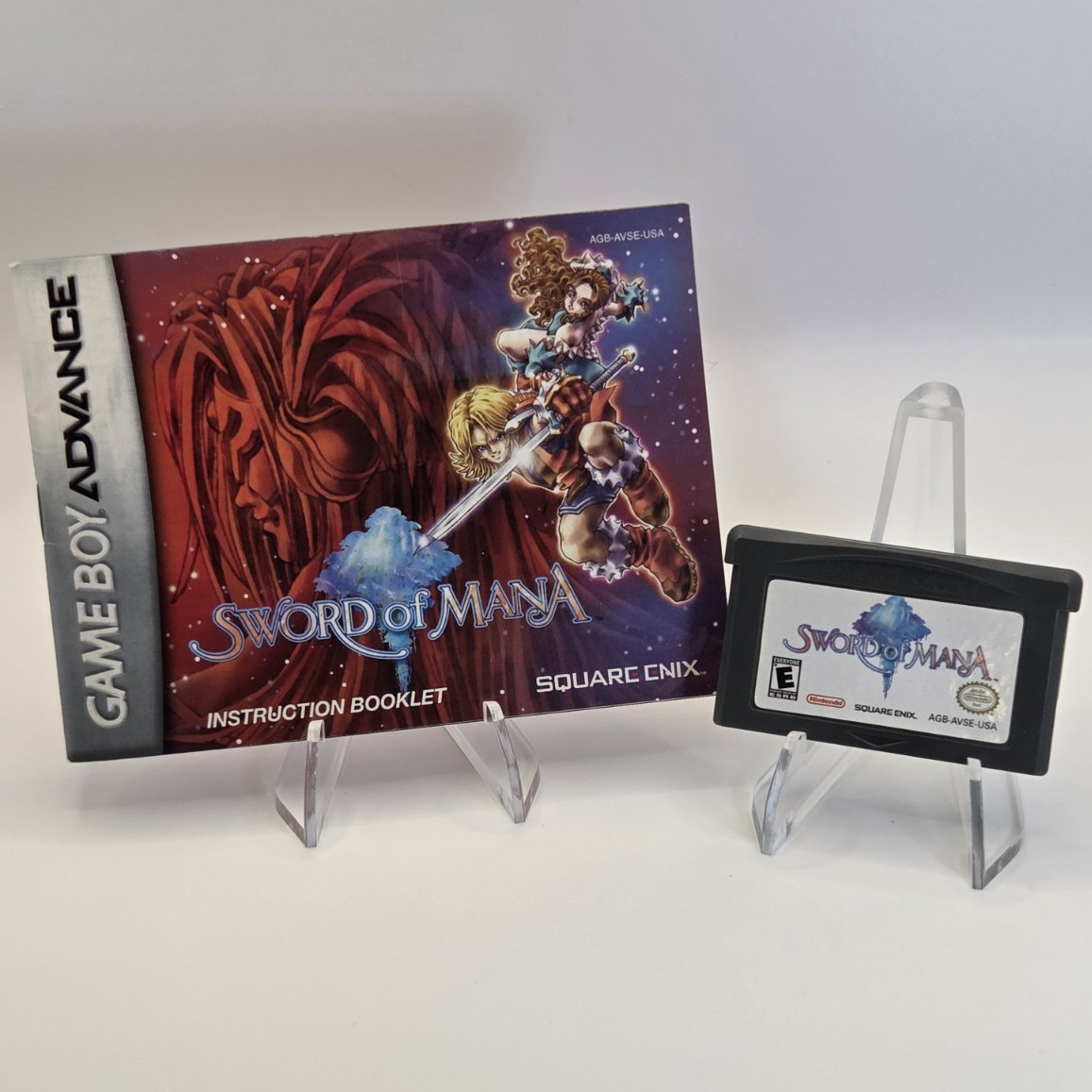 Square Enix Sword of Mana GBA – Tested/Working Manual Included