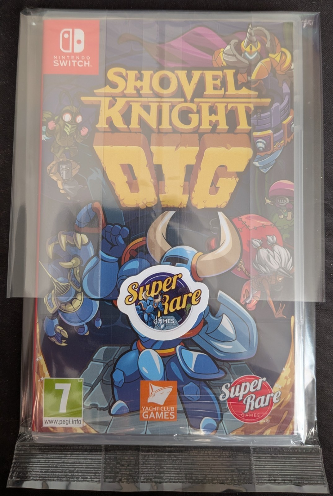 SHOVEL KNIGHT DIG (PAL) Super Rare Games #146 SRG (Nintendo Switch) NEW SEALED
