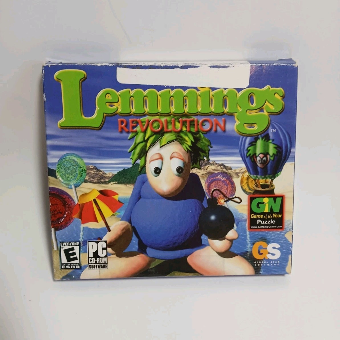 Global Star Software Lemmings Revolution PC CD-ROM Puzzle Game E Everyone