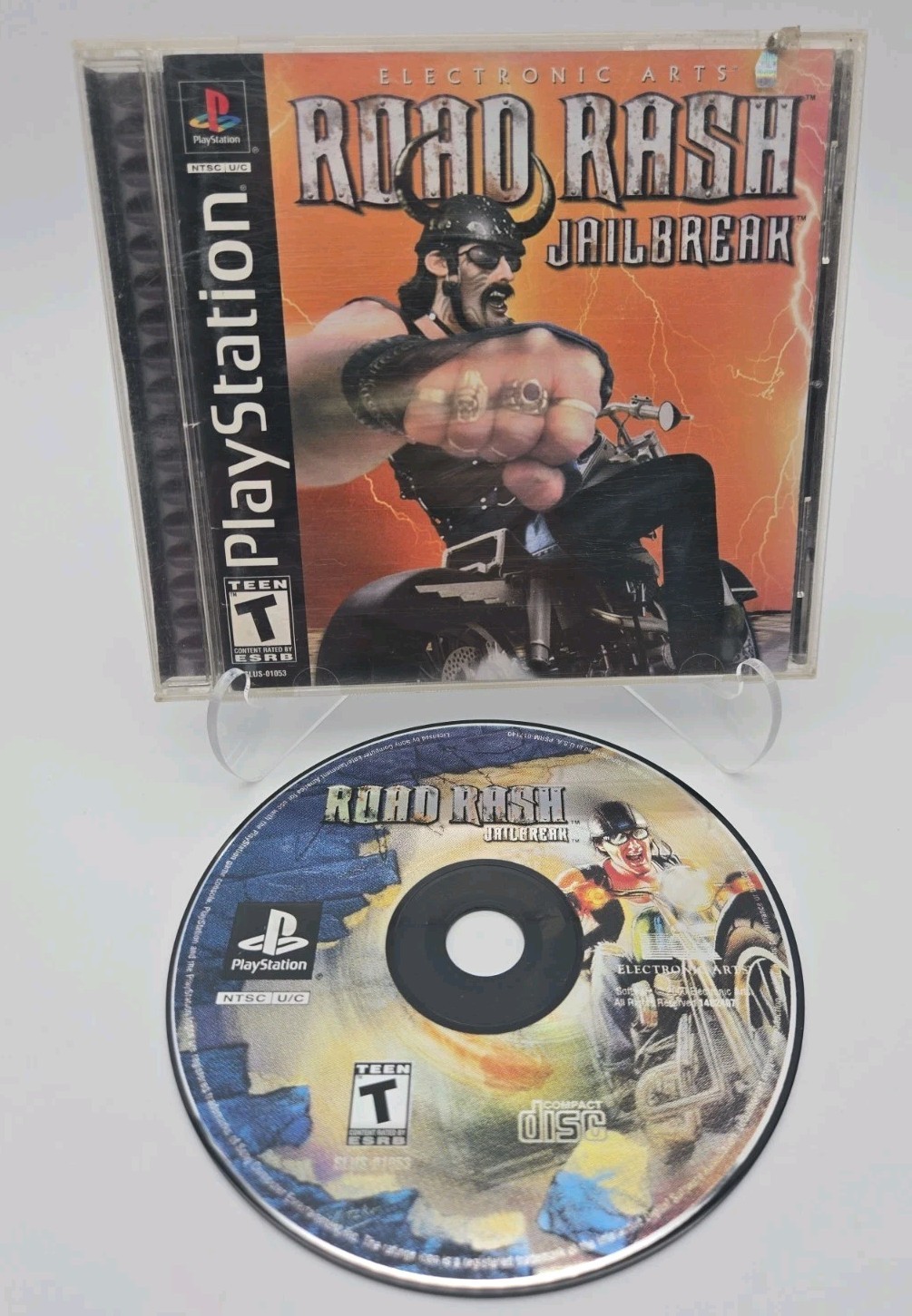 Road Rash: Jailbreak – PlayStation 1 PS1 – Complete CIB w/ Registration Card