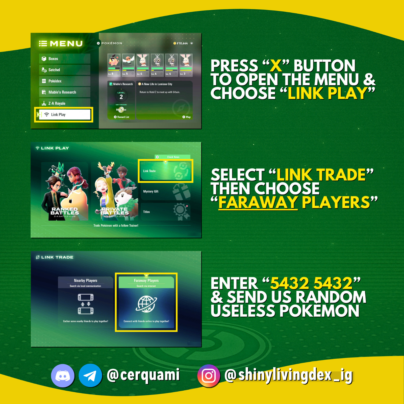 Mega Lucario Z Shiny or Non ✨ 6 IV Pokémon Legends Z-A Battle Ready ZA Z A