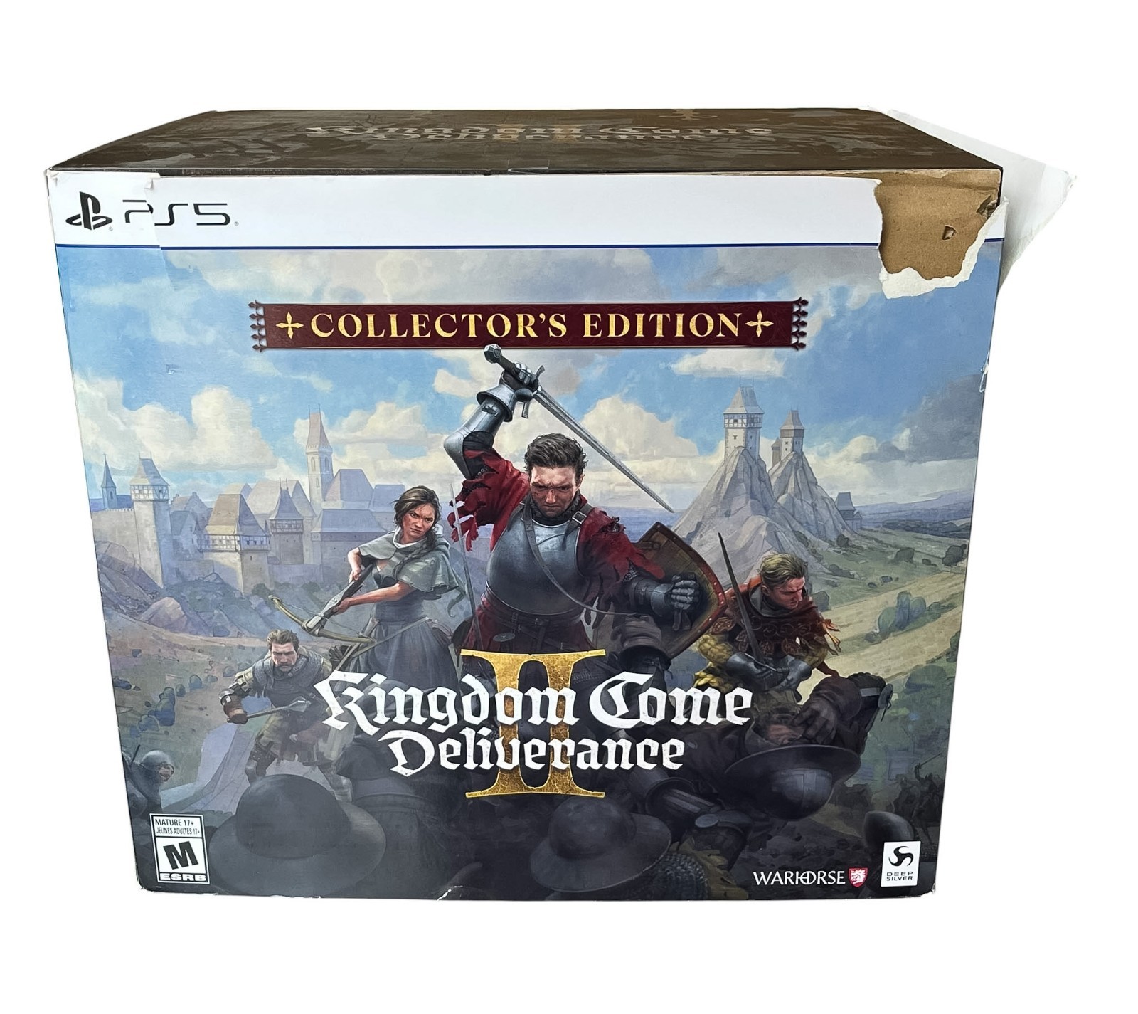 Kingdom Come Deliverance II Collectors Edition PS5 W/12 in Statue Playstation 5
