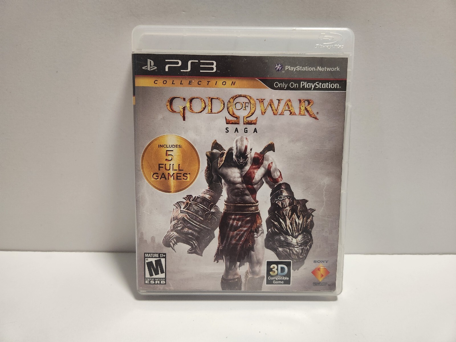 God of War Saga (Sony PlayStation 3, 2012) PS3 2 Discs TESTED