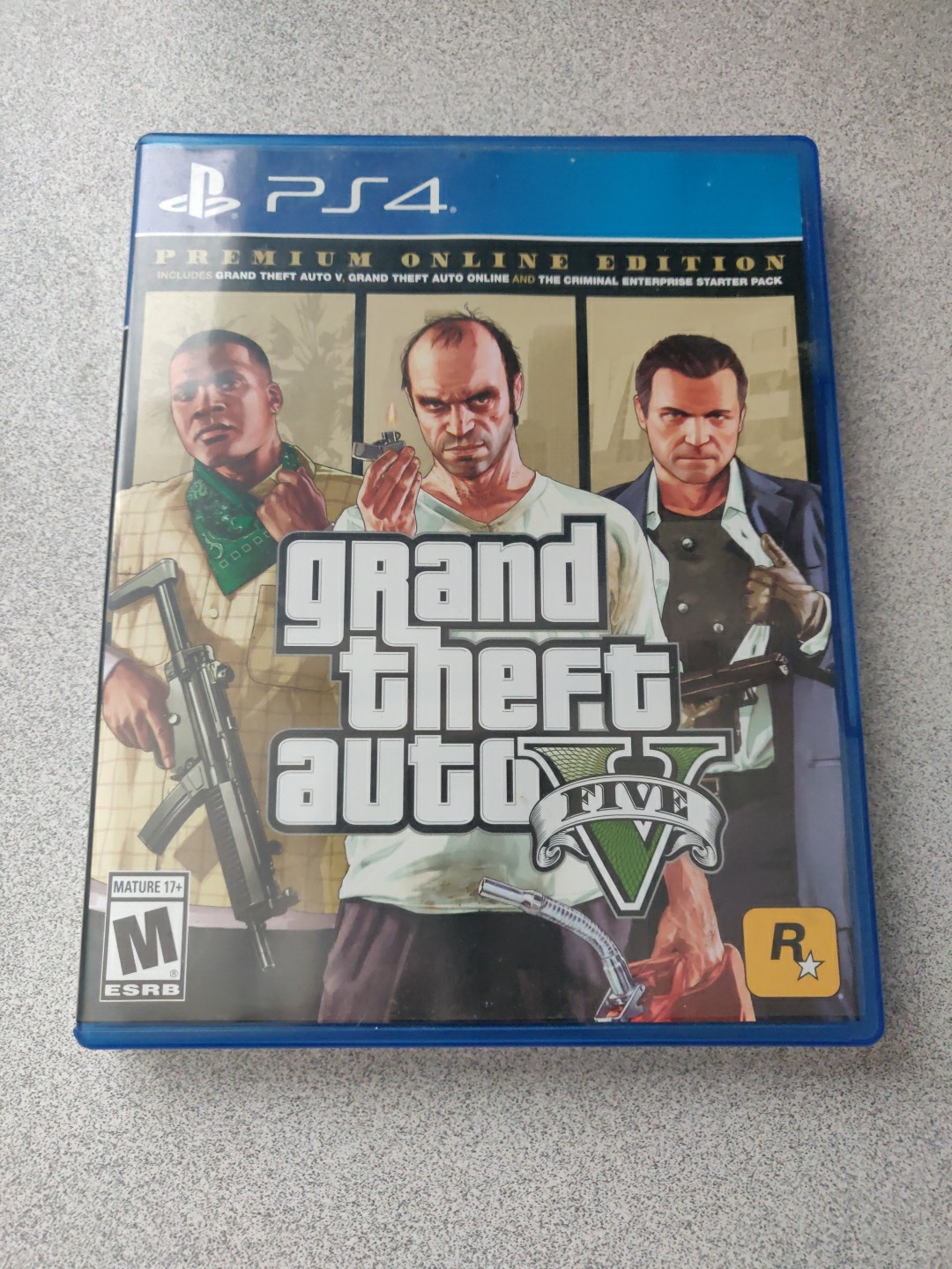 Grand Theft Auto V Premium Online Edition (Sony PlayStation 4)