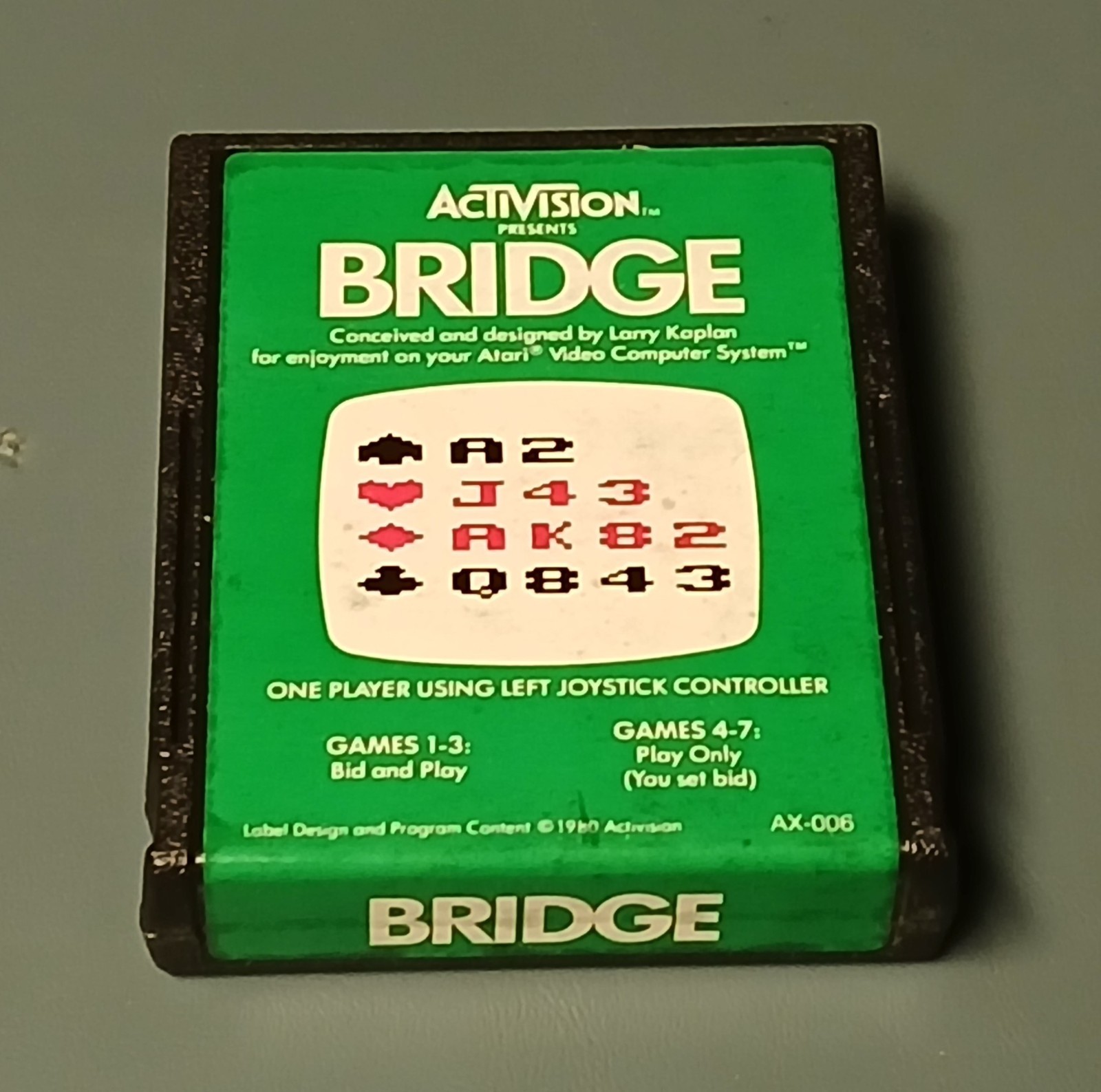 Atari 2600 Bridge By Activision Complete In Box (CIB) With Manual And More