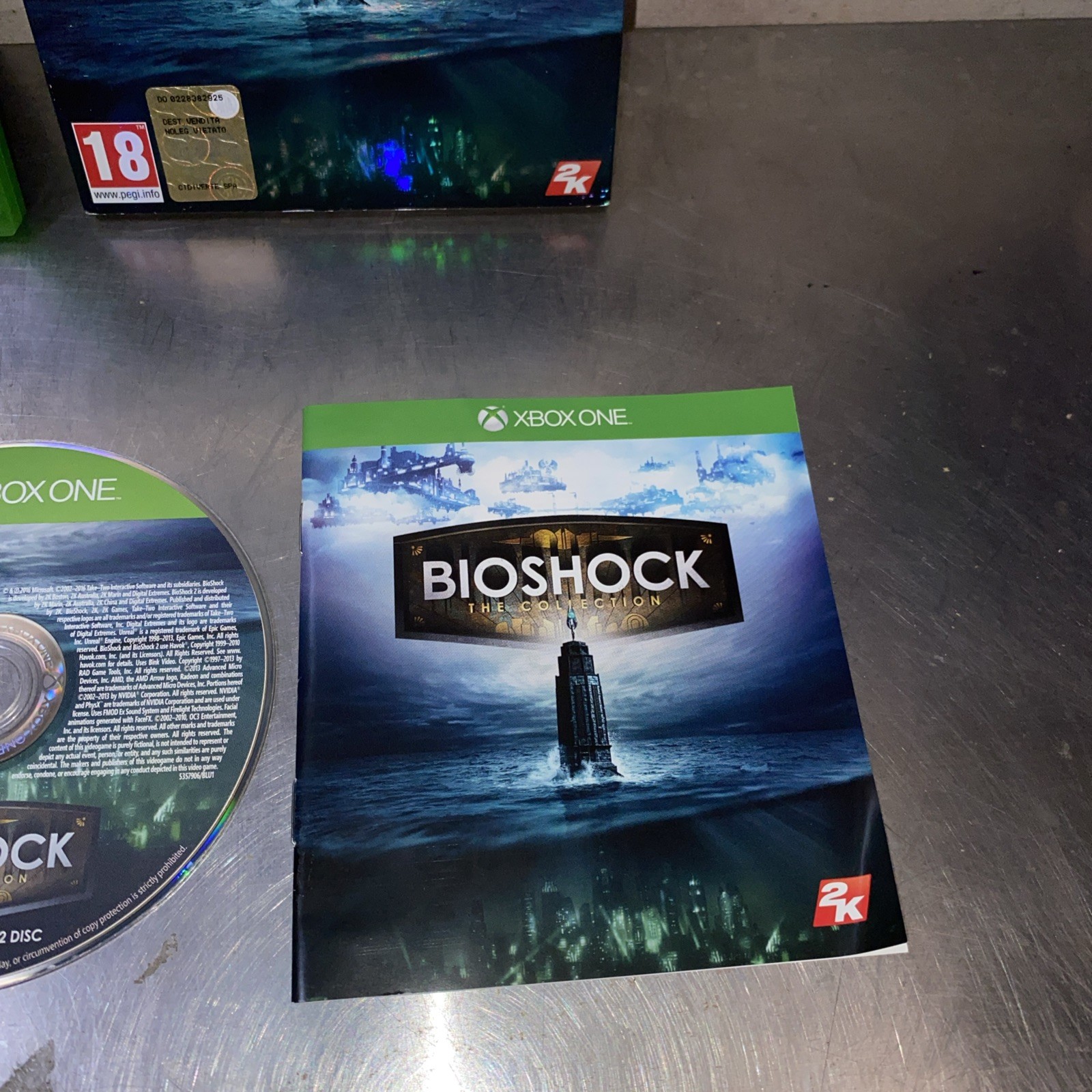 Bioshock: The Collection Xbox One Complete CIB EU Version Read Description!!!…