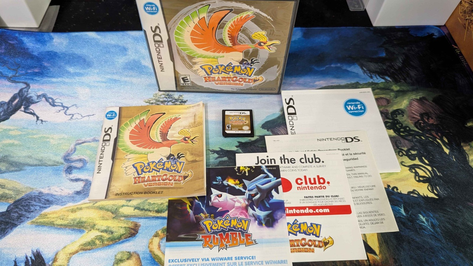 Pokemon: HeartGold Version (Nintendo DS) – Authentic – Case, Manual, Inserts CIB
