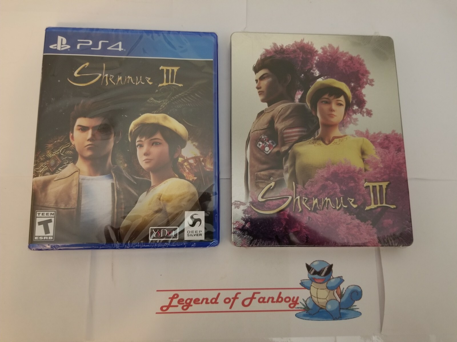 Shenmue 3 III – PS4 Playstation 4 + Scanavo Steelbook Case * New Sealed Game *