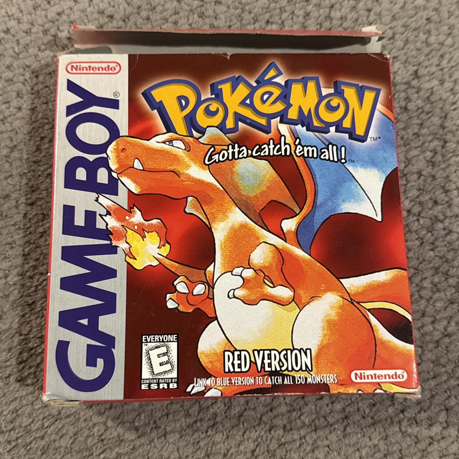Pokemon Red Version (Nintendo Game Boy) First Print CIB