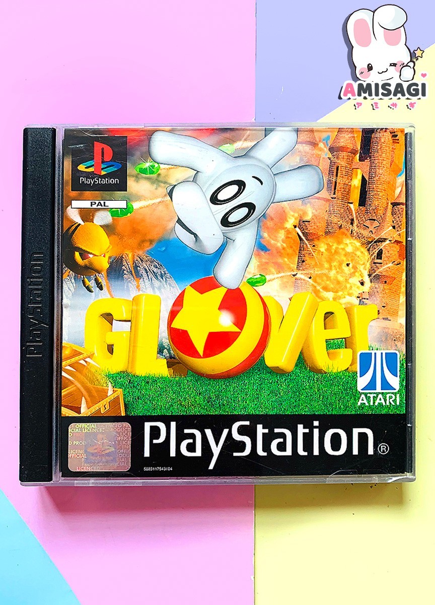 Glover – PS1 Game Sony PlayStation 1 Retro 1999 PAL | Condition Good