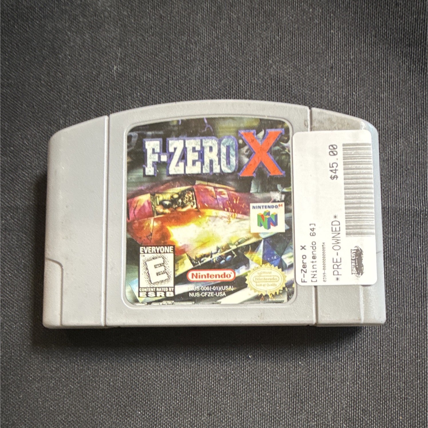 F-Zero X (Nintendo 64 N64) – Nintendo, E, NTSC-U/C (US/Canada)