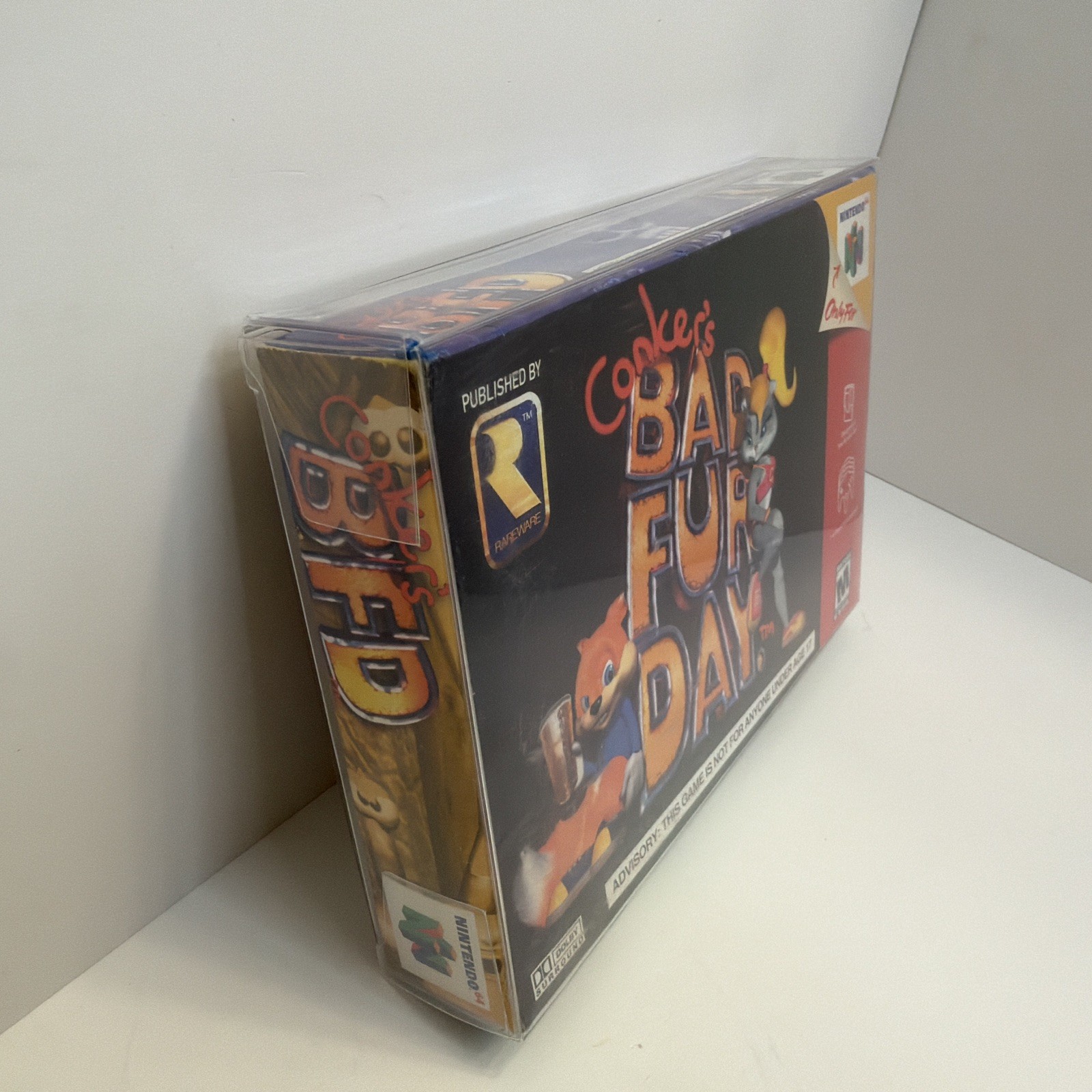 Conker’s Bad Fur Day Nintendo 64 N64 Authentic Complete In Nice Box CIB