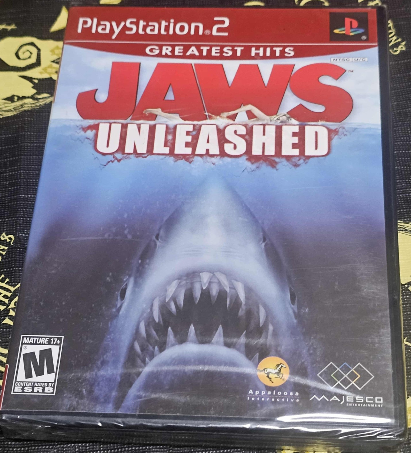 Jaws Unleashed (Sony PlayStation 2, 2006) Brand New Factory Sealed