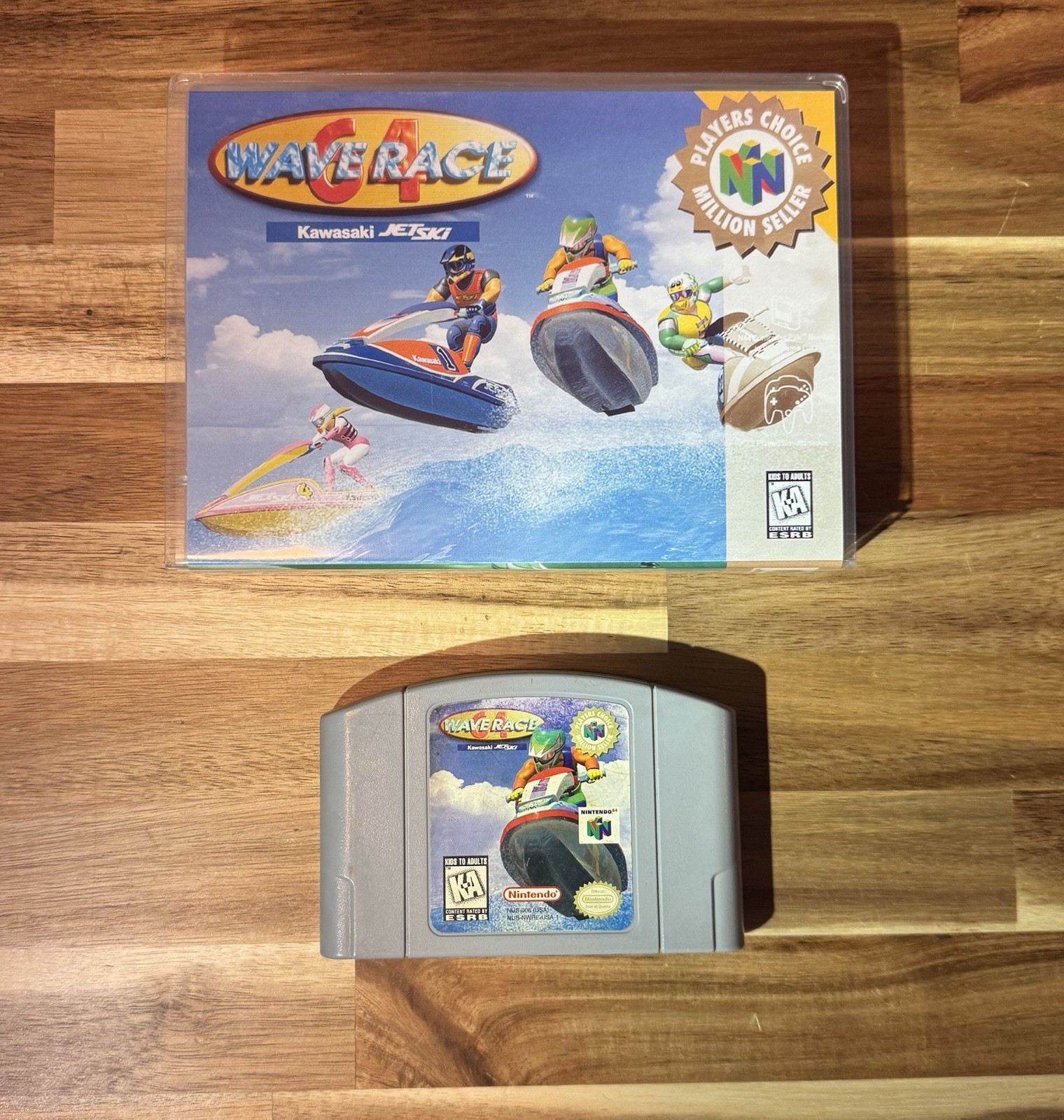 Wave Race 64 (Nintendo 64, 1996) Authentic Player’s Choice Tested