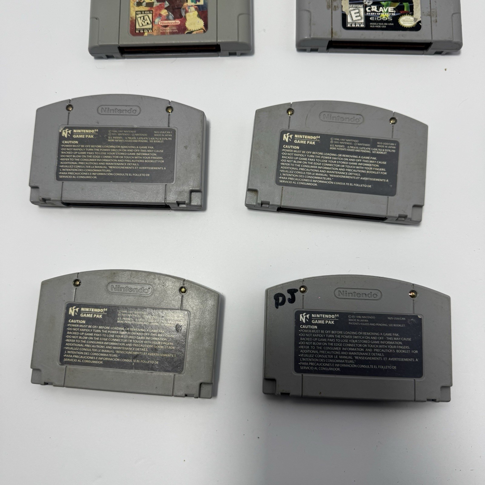 Lot Of 8 N64 Games (Smash Bros, Zelda, Banjo Kazooie,etc) READ