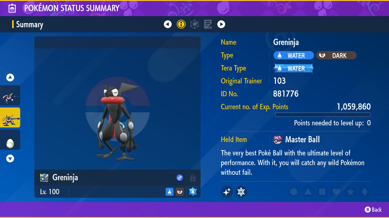 ✨ Shiny 6IV ✨ Greninja and Froakie in egg Bundle for Pokemon Scarlet & Violet ✨