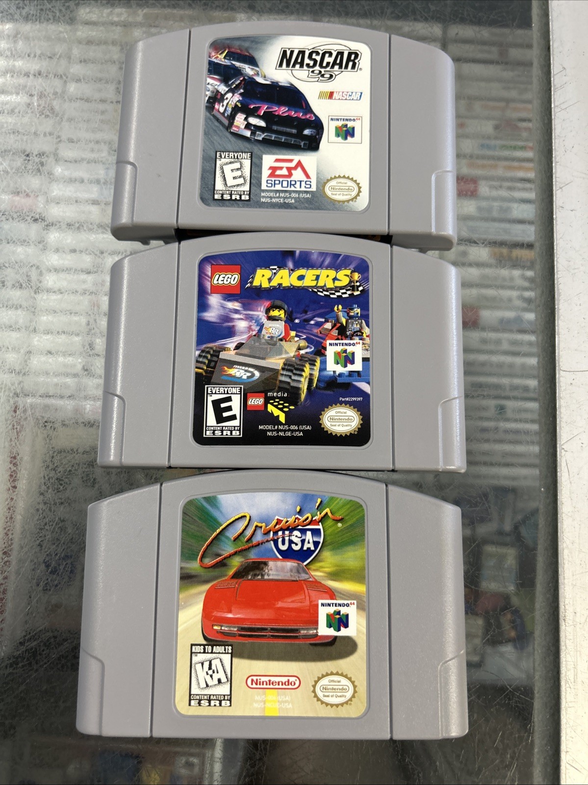 Racing Bundle + Manual Near Mint (Nintendo 64, N 64, 1996)