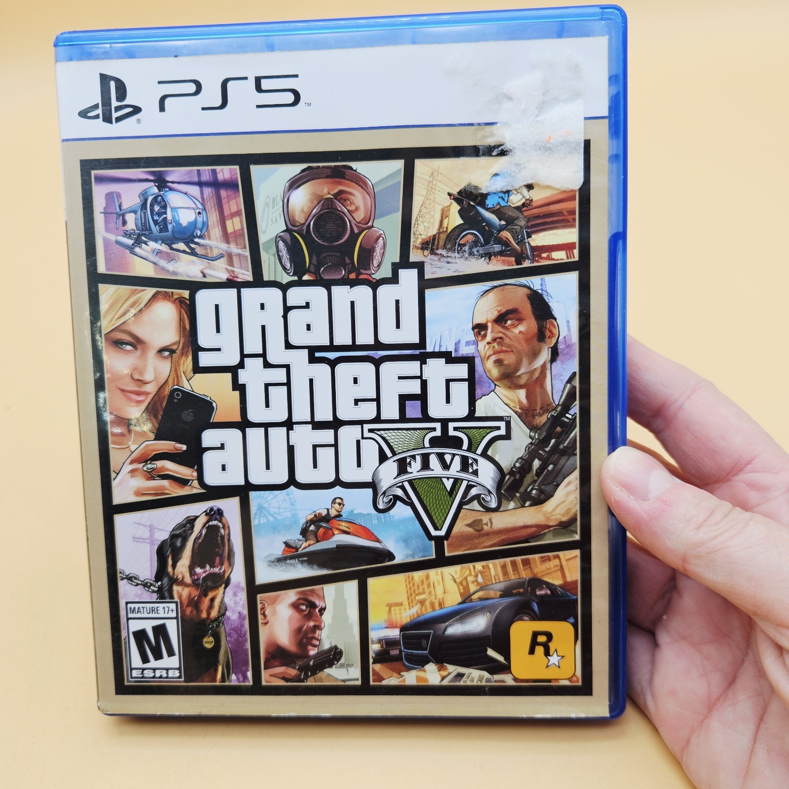 Grand Theft Auto V (Sony PlayStation 5 PS5, 2022) Video Game No Manual