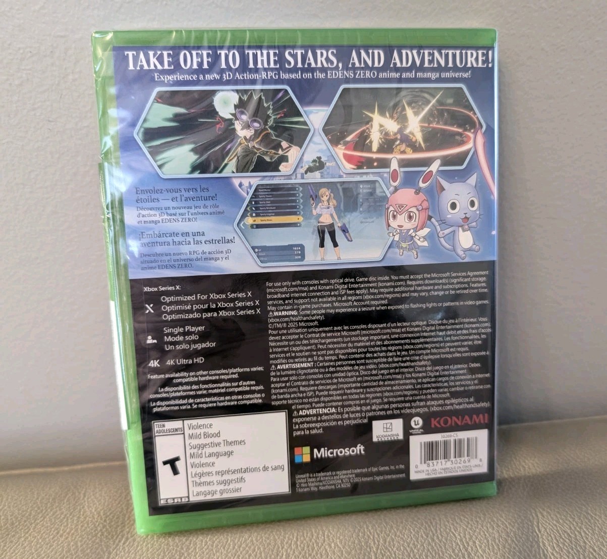 Edens Zero: Day One Edition – Brand New, Sealed – Microsoft Xbox Series X