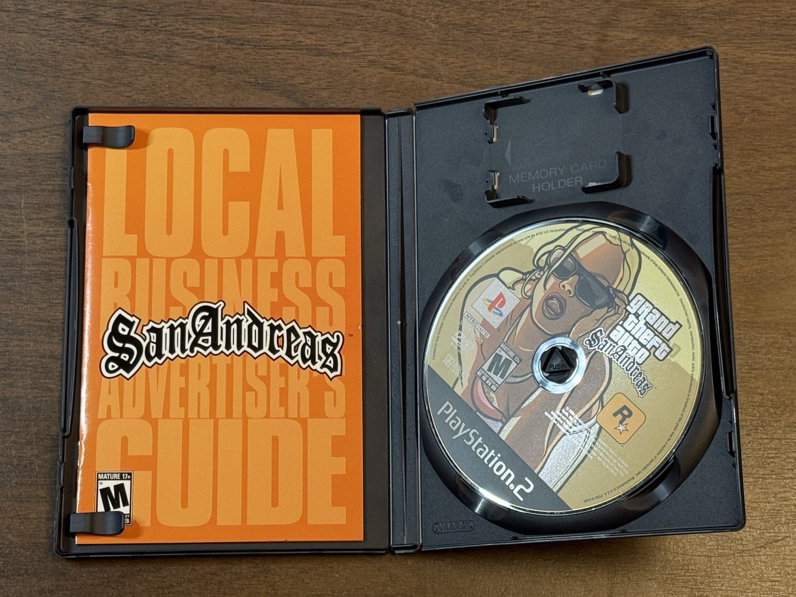 Grand Theft Auto: San Andreas PlayStation 2 PS2 CIB W Manual And Map Excellent