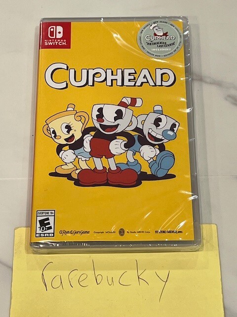 Cuphead w/Delicious Last Course (Nintendo Switch) NEW SEALED MINT US VERSION!