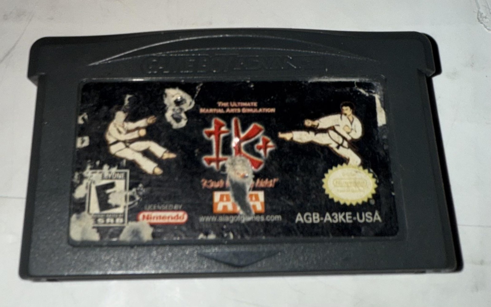 IK+ The Ultimate Martial Arts Simulation Game Boy Advance GBA Game Cart Fighting