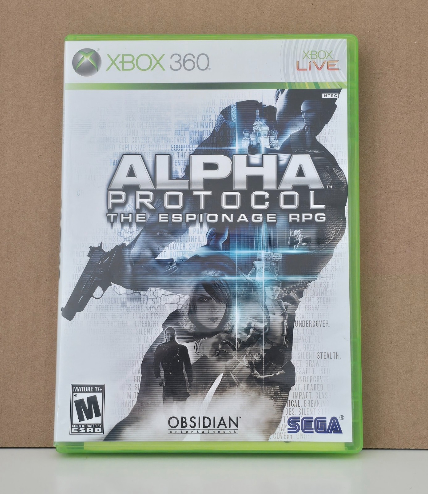 Alpha Protocol The Espionage RPG (Xbox 360, 2010) Best Buy Exclusive COMPLETE