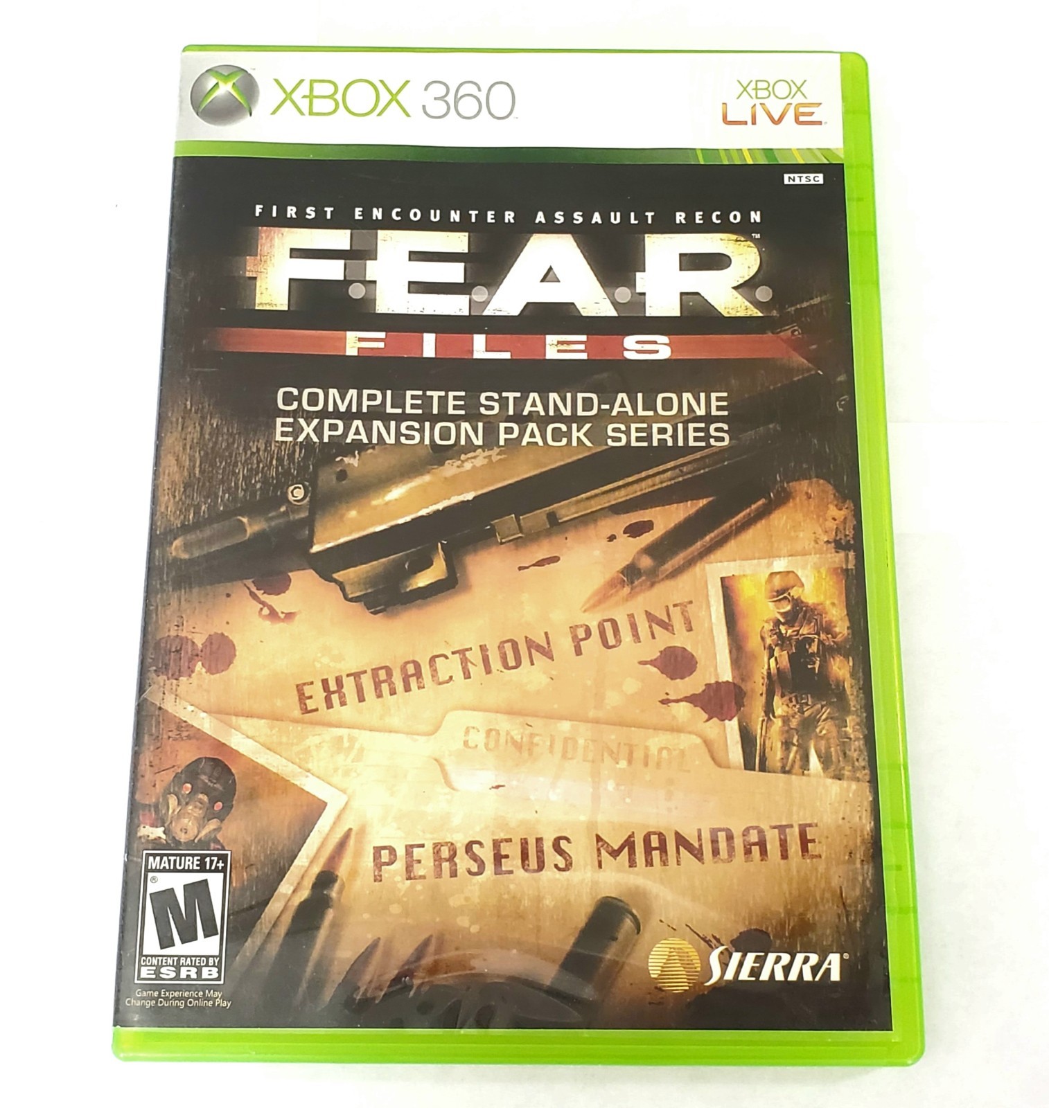 F.E.A.R. First Encounter Assault Recon (Microsoft Xbox 360, 2006) Tested