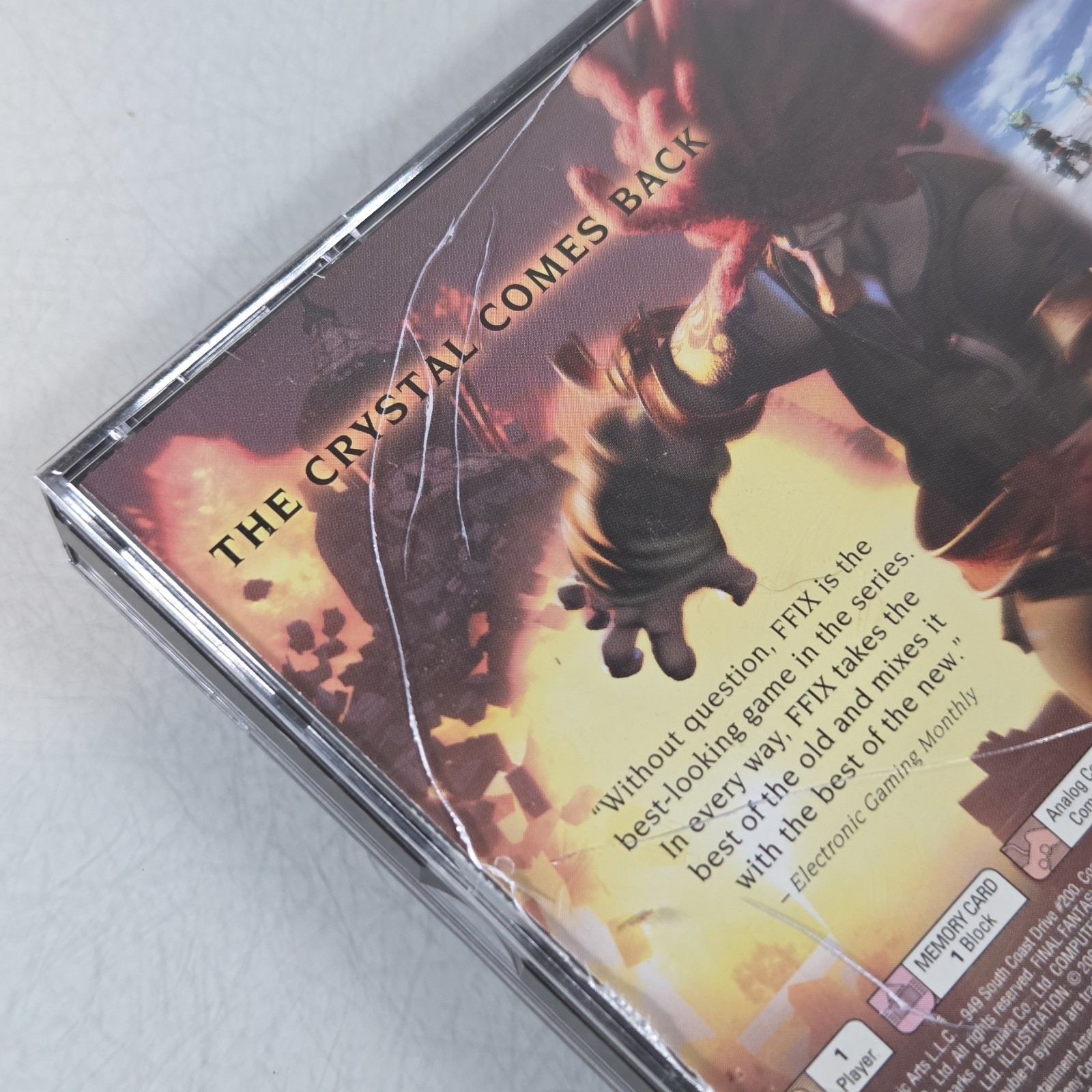 Playstation 1 Final Fantasy 9 IX Black Label CIB Complete – BROKEN CASE