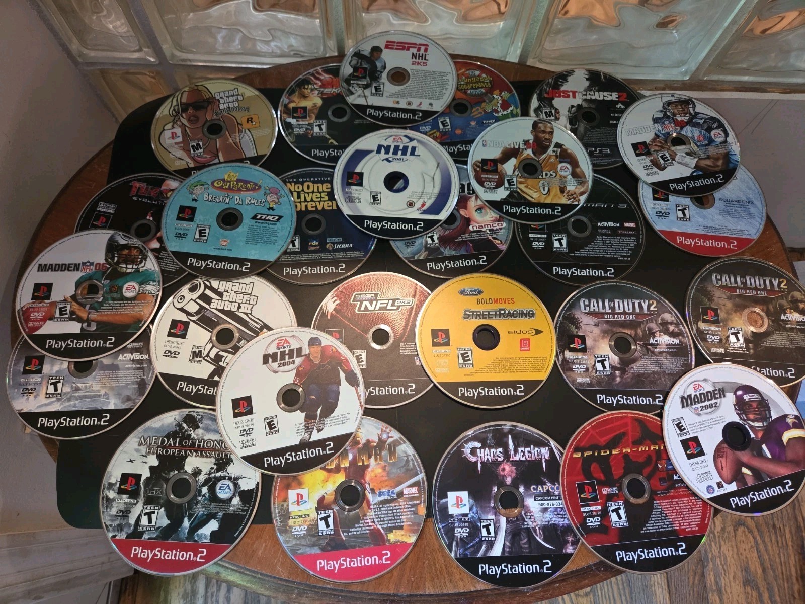 26 Loose Discs Disc only Playstation 2 and One PS3 Game Lot – ALL PLAY – Good +