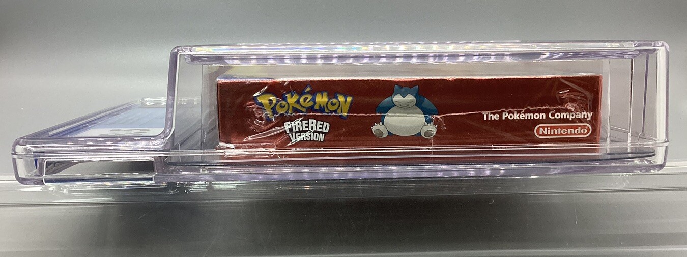 Pokémon FireRed Version Player’s Choice USA-1 Nintendo Game Boy Advance CGC 8.5