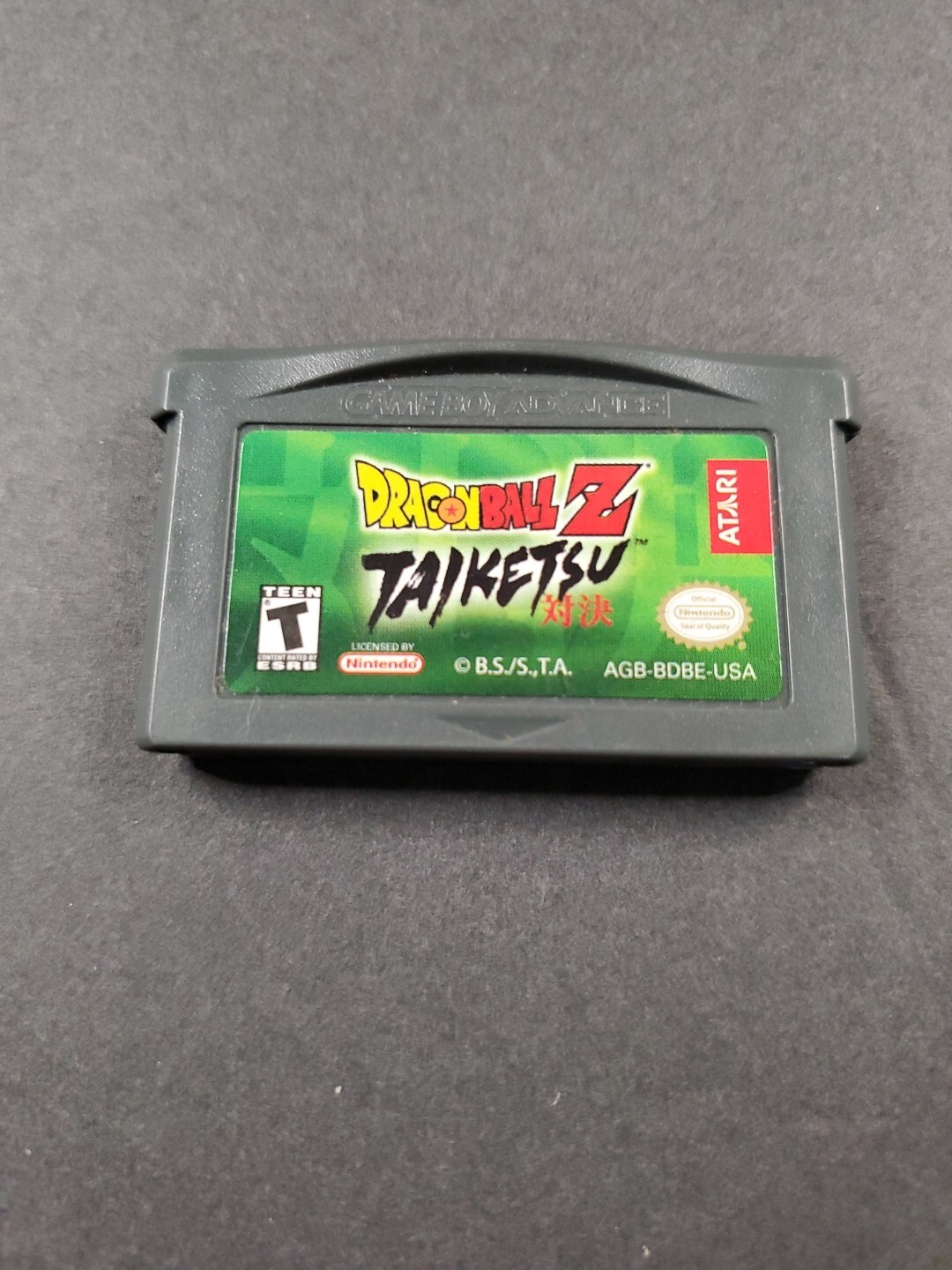 Dragon Ball Z Taiketsu Nintendo Game Boy Advance GBA Authentic