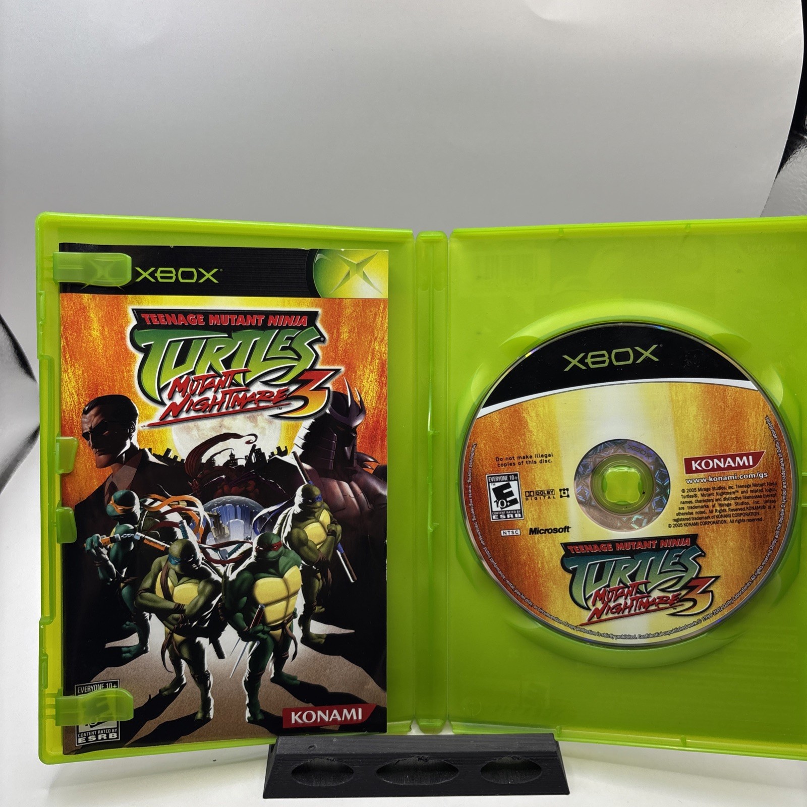 Teenage Mutant Ninja Turtles 3: Mutant Nightmare (Xbox, 2005) CIB tested