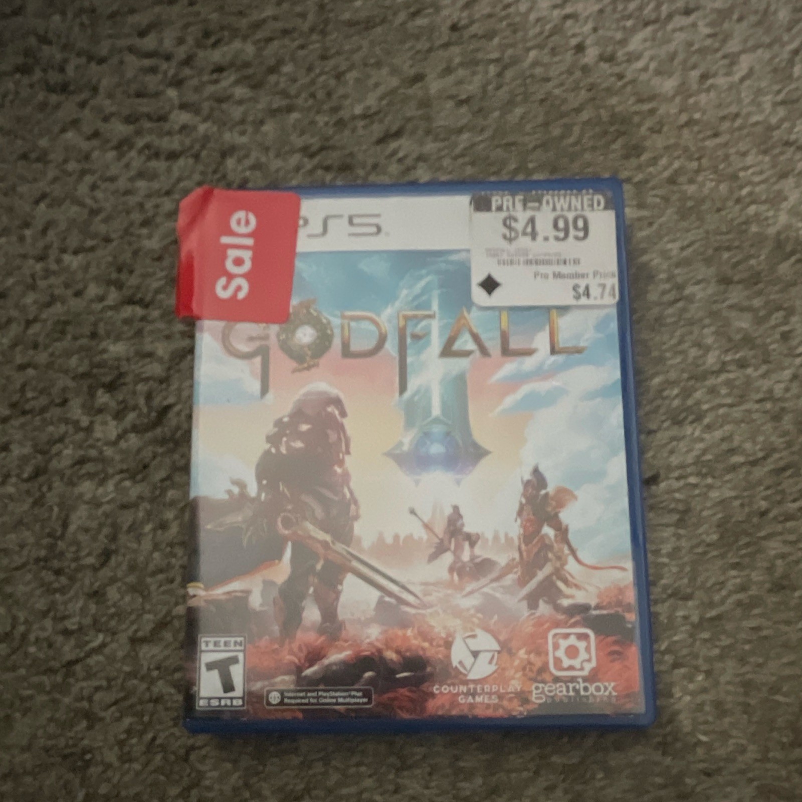 Gearbox Godfall (PS5) T NTSC-U/C Multiplayer Action & Adventure