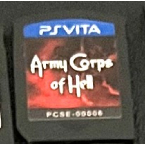Army Corps of Hell (Sony PlayStation Vita, 2012) Cartridge Only