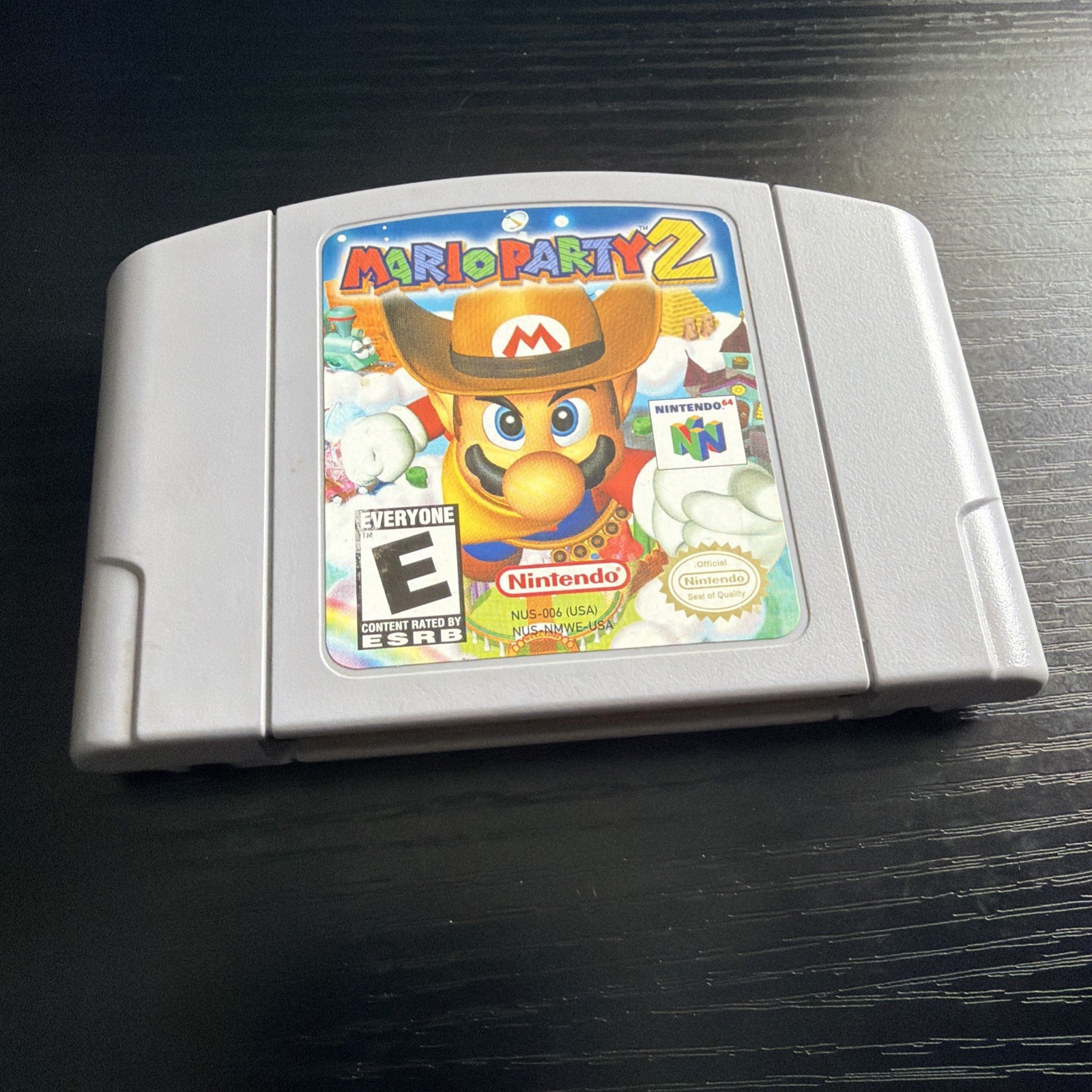 Mario Party 2 (Nintendo 64 – N64, 2000) – Game & Manual –