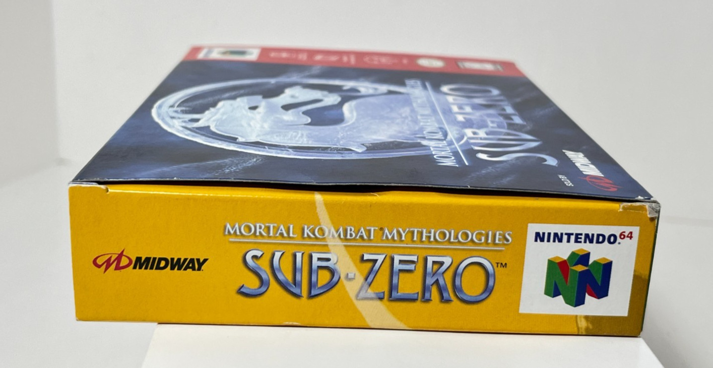 Mortal Kombat Mythologies: Sub-Zero Prima Game Secrets N64 + GAME, POSTER