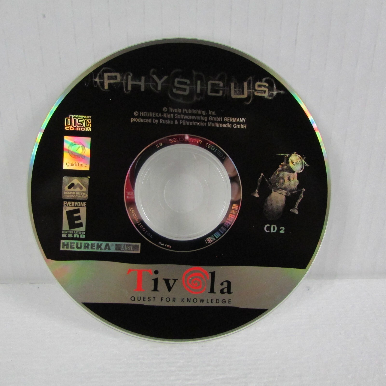 Physicus – Save The World With Science PC CD-ROM Video Game Windows & Mac Tivola