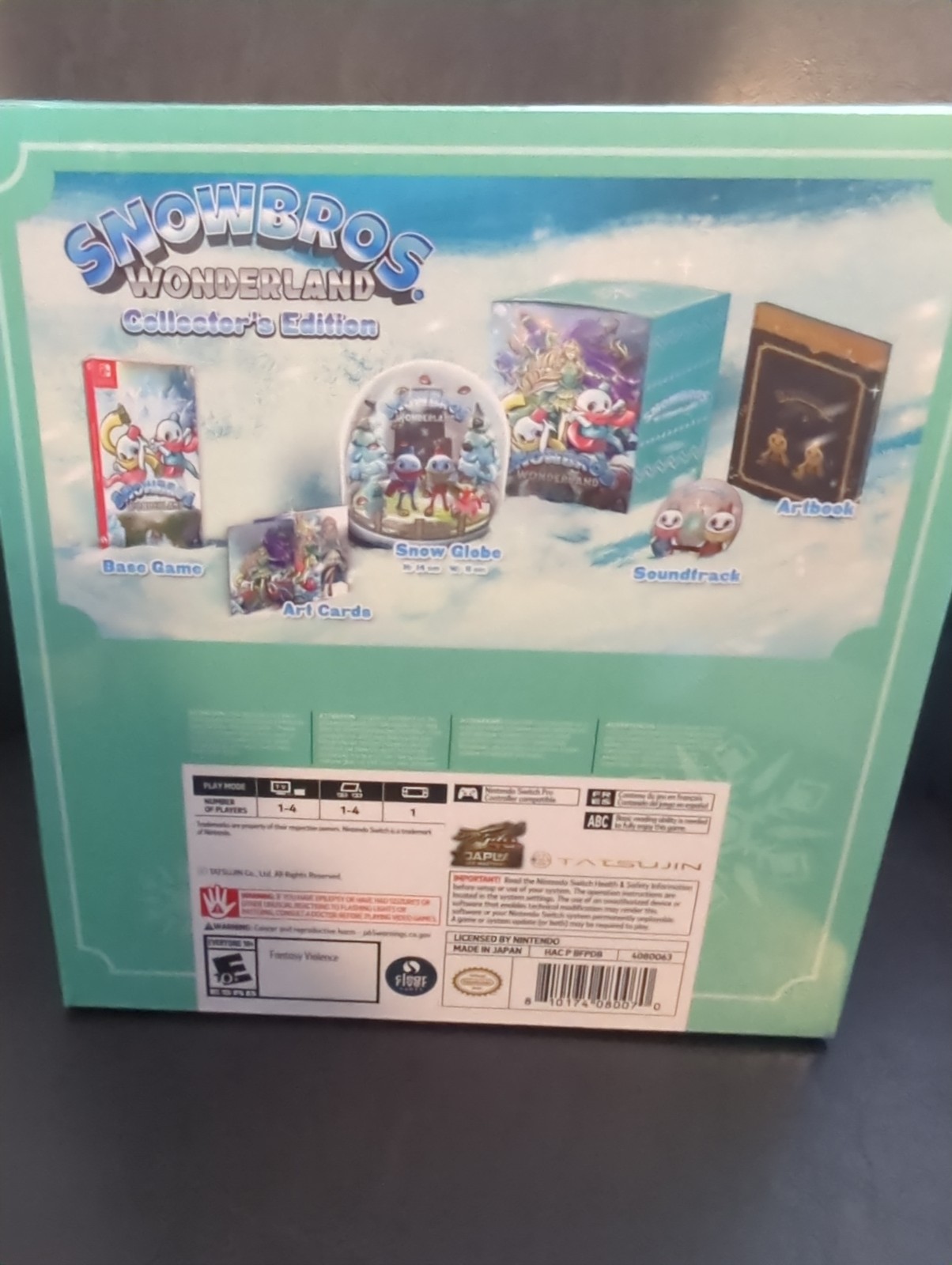 Snow Bros. Wonderland Collector’s Edition Nintendo Switch Sealed Brand New