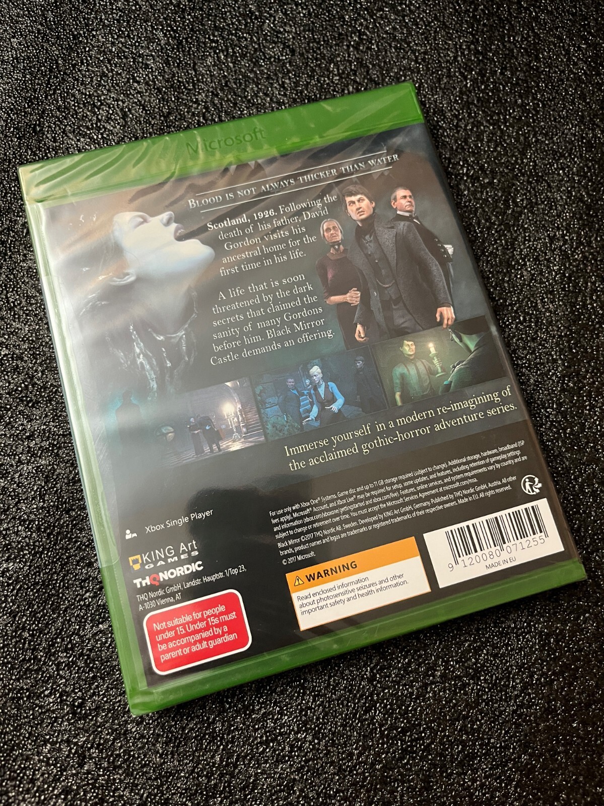 Black Mirror XBOX ONE MA 15+ Version Factory Sealed-New