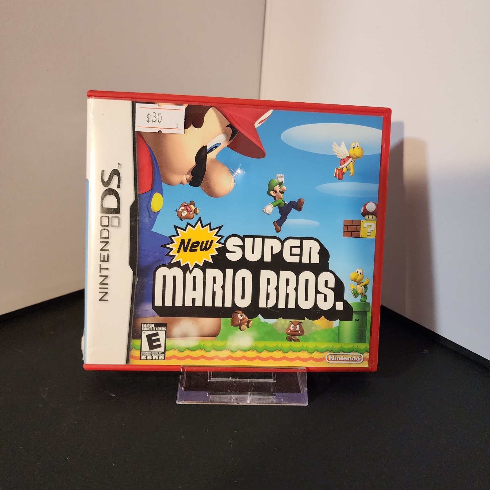New Super Mario Bros [Red Case] (Nintendo DS) – Tested, No Manual