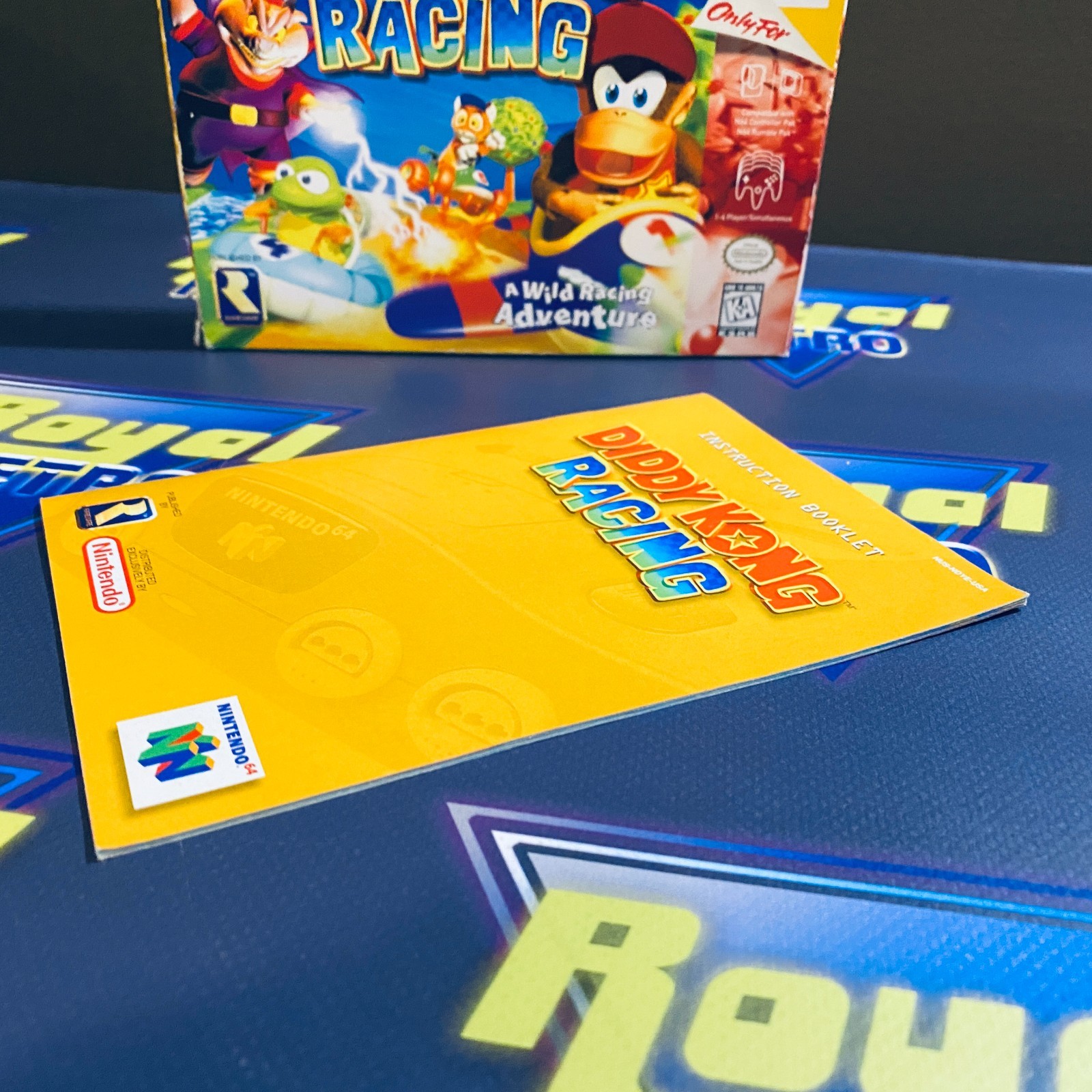 Diddy Kong Racing (Nintendo 64 N64, 1997) CIB Complete Tested & Working