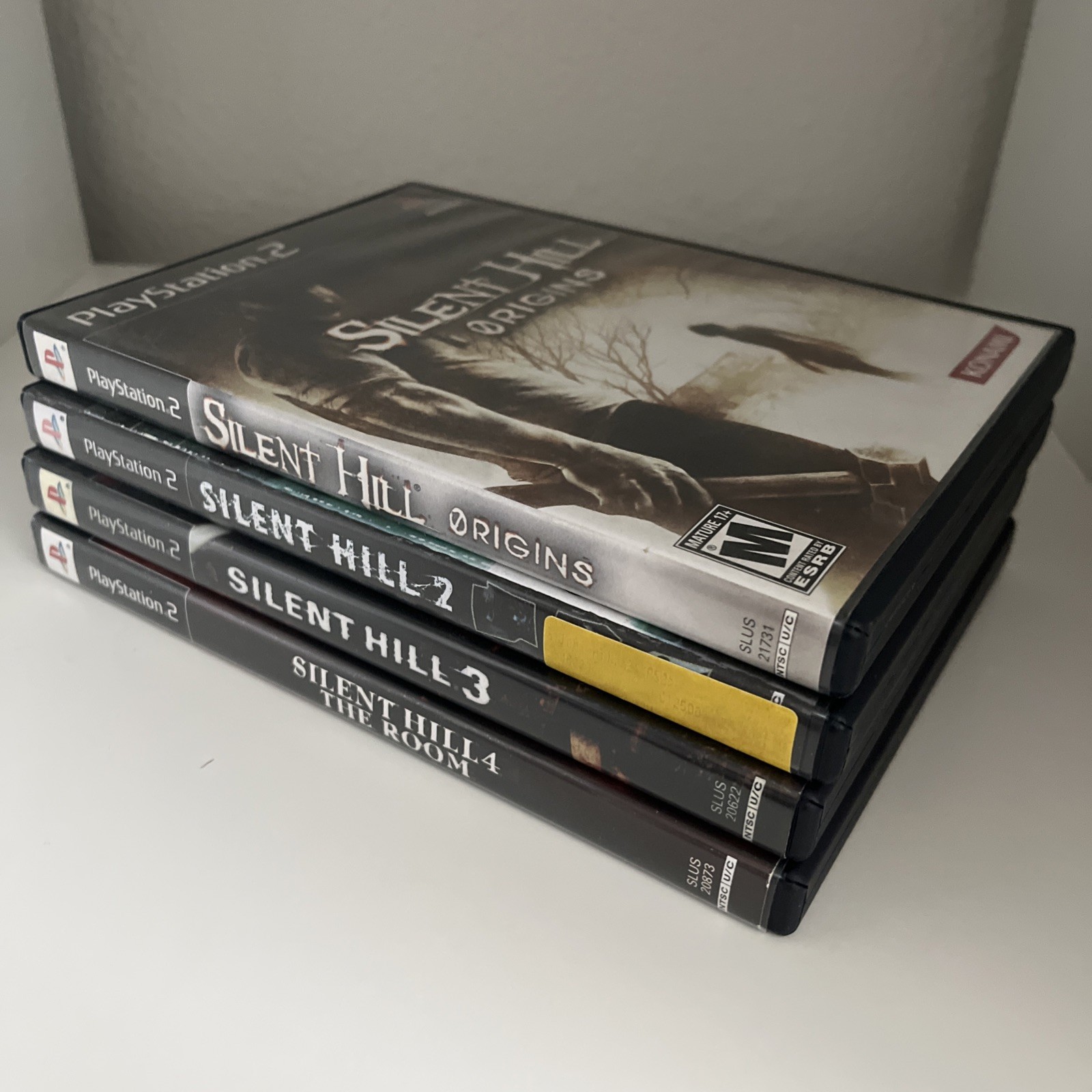 Silent Hill Origin, 2, 3 & 4 (Playstation 2).